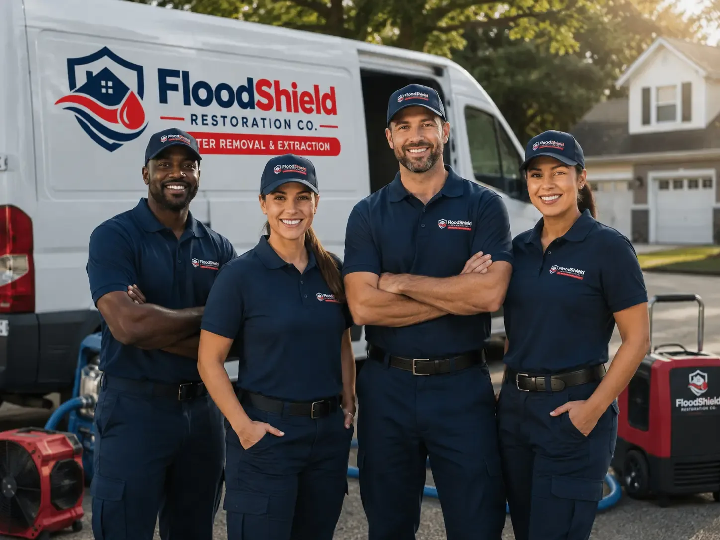 Flood Damage Restoration company in State Farm, VA